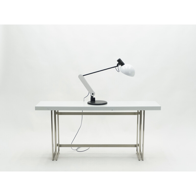 Lampe de bureau vintage par Harvey Guzzini italienne 1970