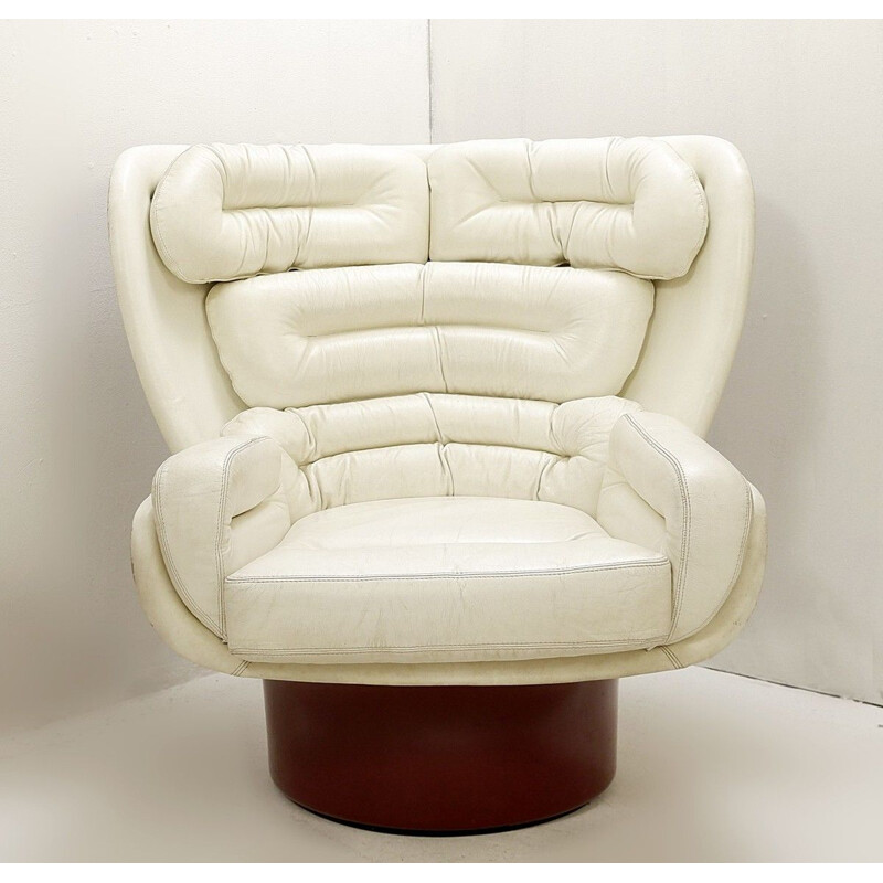 Vintage Swivel Lounge Chair By Joe Colombo Model 1963