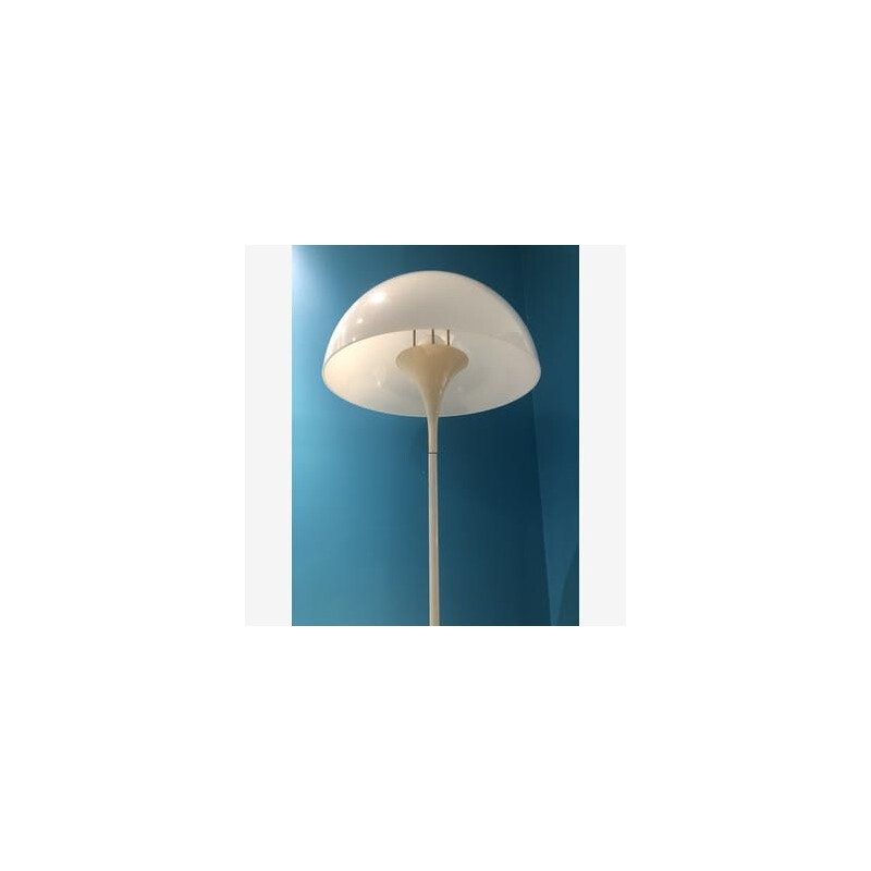 Vintage floor lamp by Verner Panton for Louis Poulsen