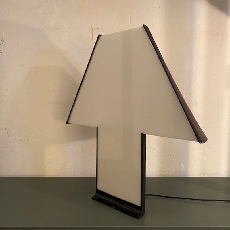 Lampe de table vintage par Mario Barbaglia et Marco Colombo 1980