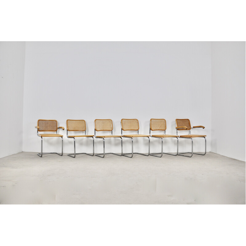 Set 6 Vintage B32 By Marcel Breuer