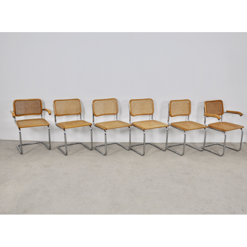 Set 6 Vintage B32 By Marcel Breuer