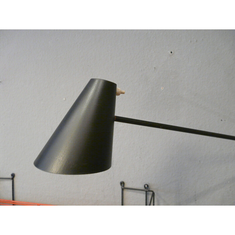 Vintage metal wall lamp - 50s