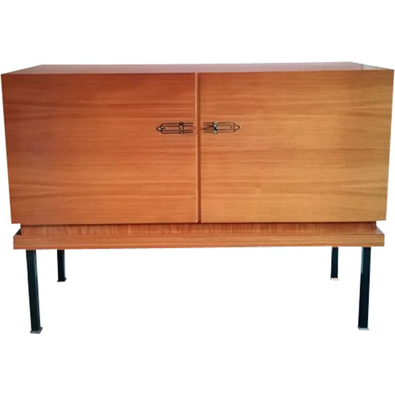 Vintage 2-door teak sideboard