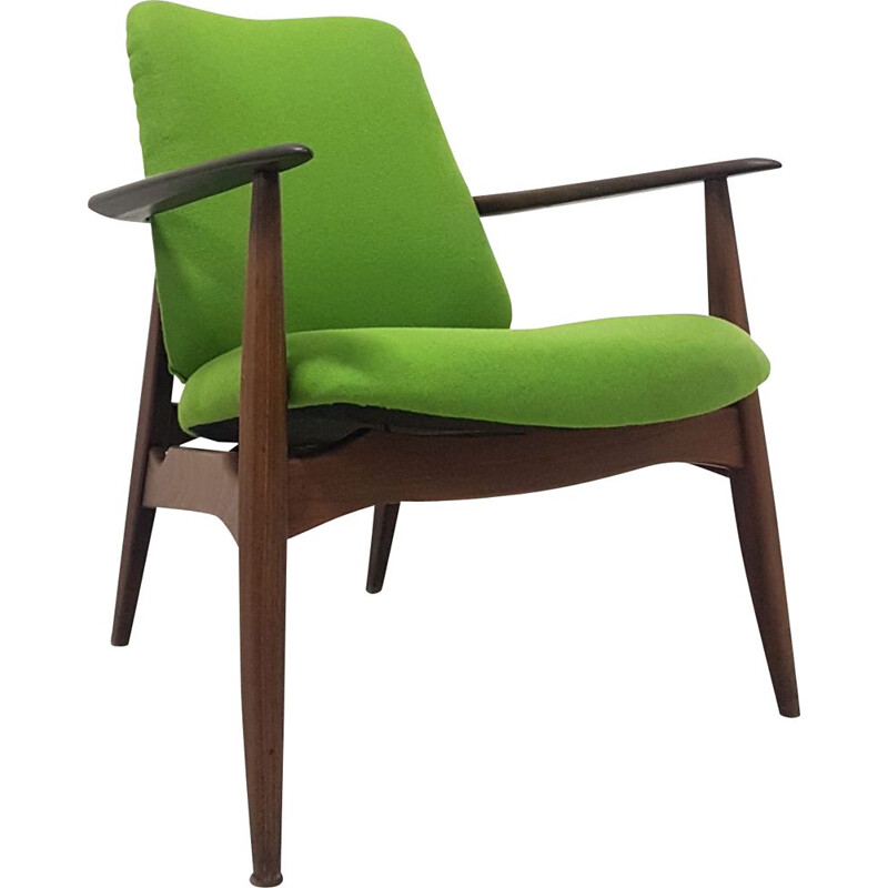 Mid century Tolga lounge chair by Louis van Teeffelen for WéBé Netherlands 1960s