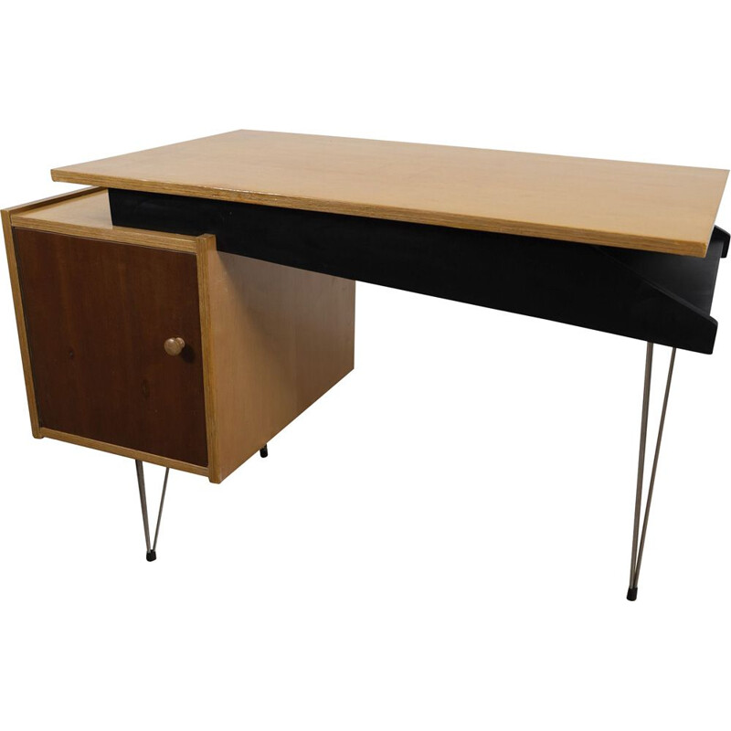 Vintage hairpin desk by Cees Braakman