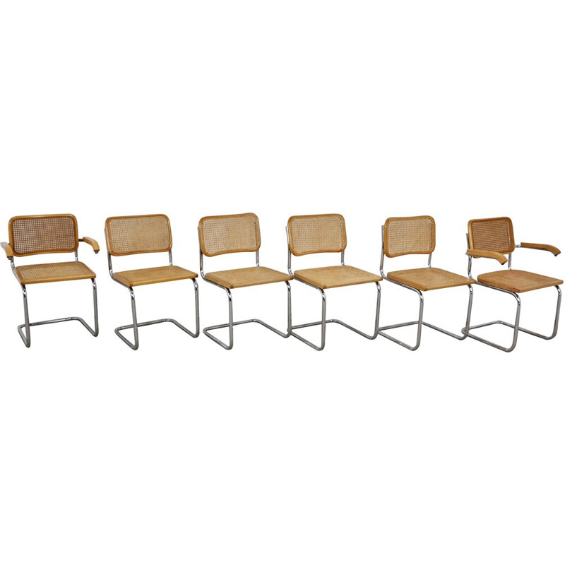 Set 6 Vintage B32 By Marcel Breuer