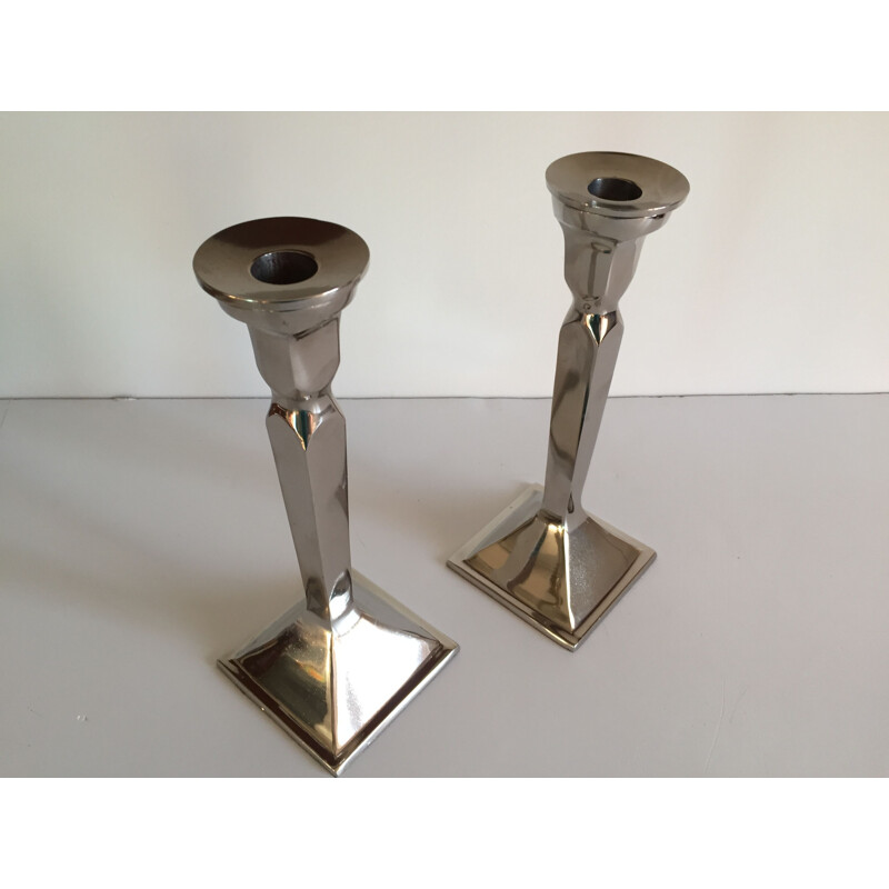 Pair of vintage Neo Classic Candleholders