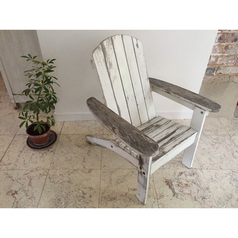 Vintage Adirondack children's armchair 1920s