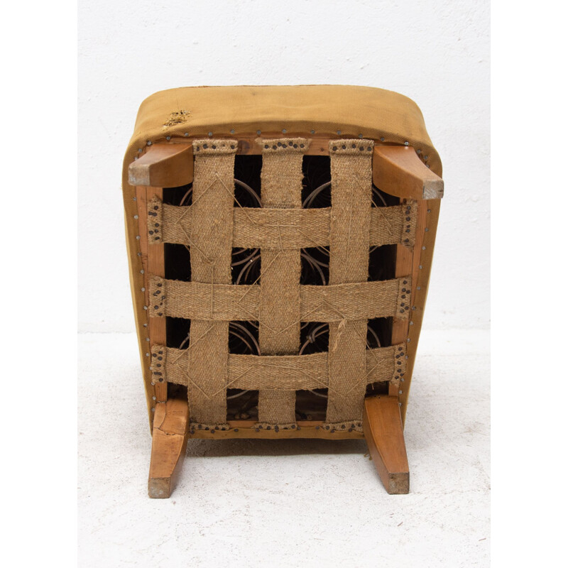 Vintage stool from ÚP Závody Czechoslovakia 1950s