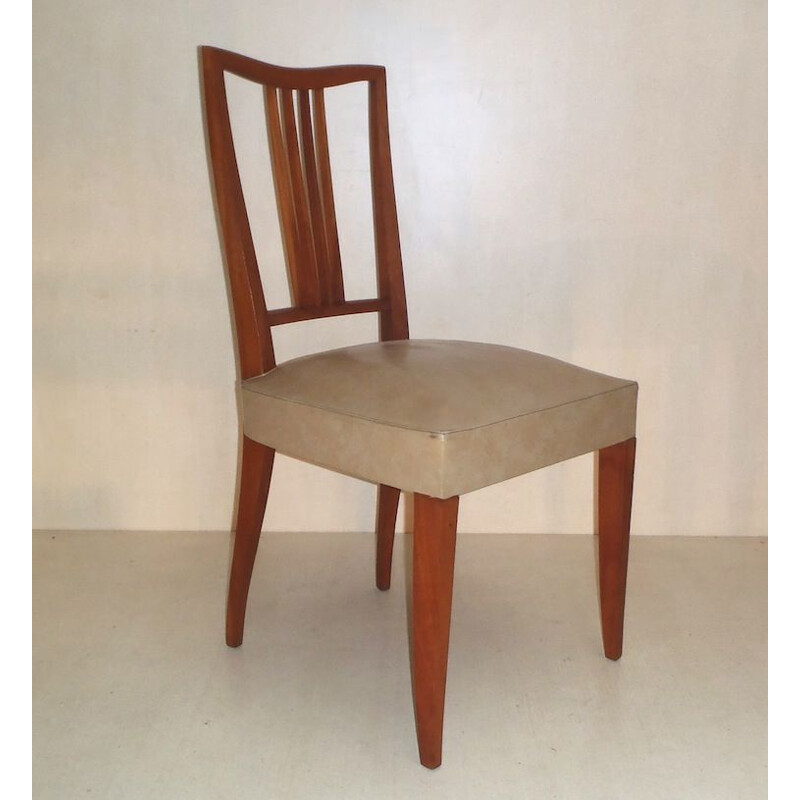 Conjunto de 4 cadeiras vintage 1950