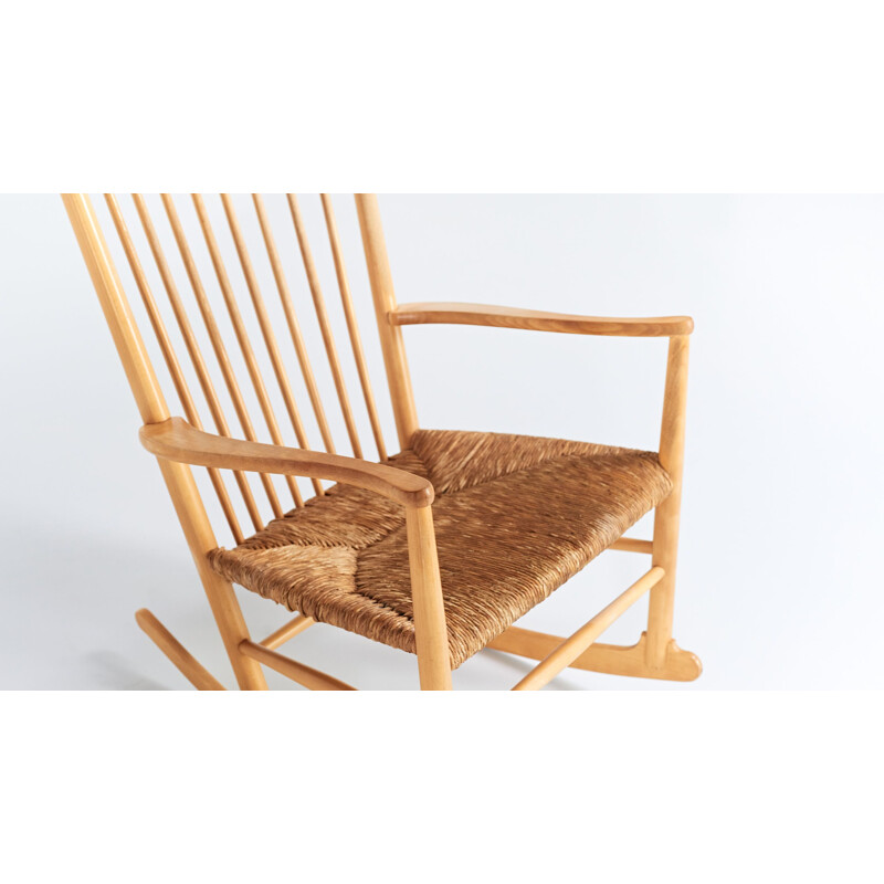 Rocking chair vintage Hans Wegne