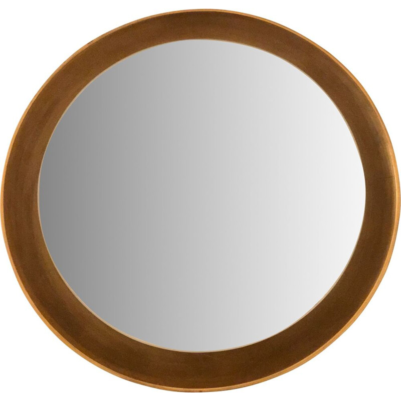 Vintage Round golden mirror