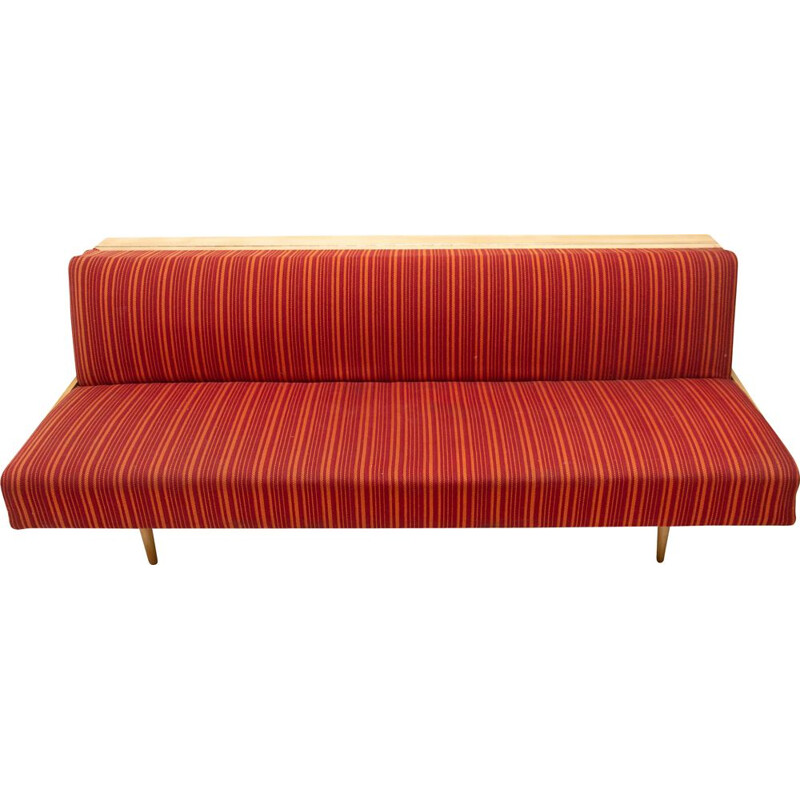 Mid century folding sofabed Czechoslovakia 1950s