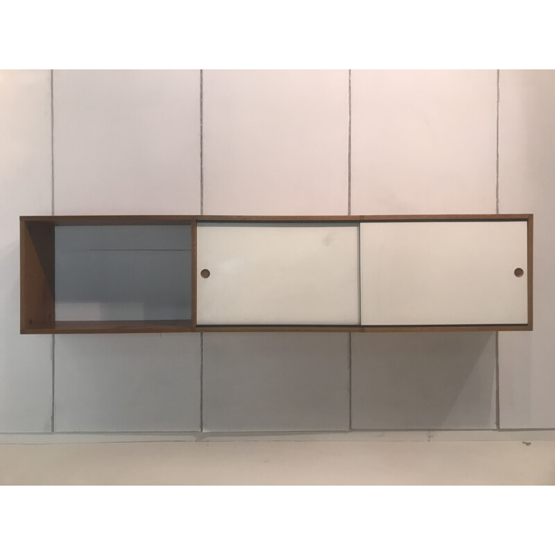 Vintage hanging shelf and sideboard set 1955