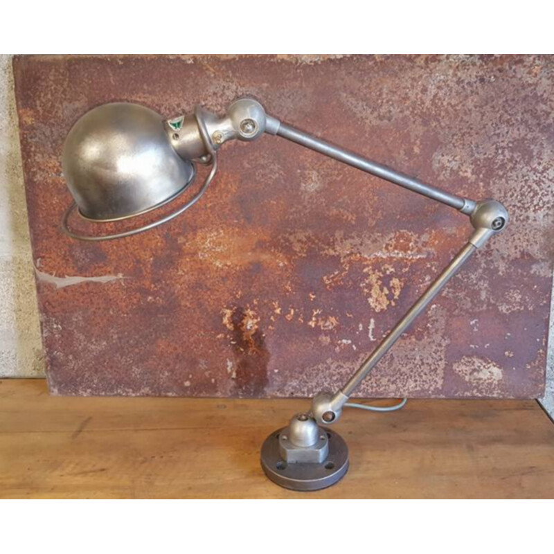 Lampe industrielle Jieldé ajustable en métal, Jean-Louis DOMECQ - 1950