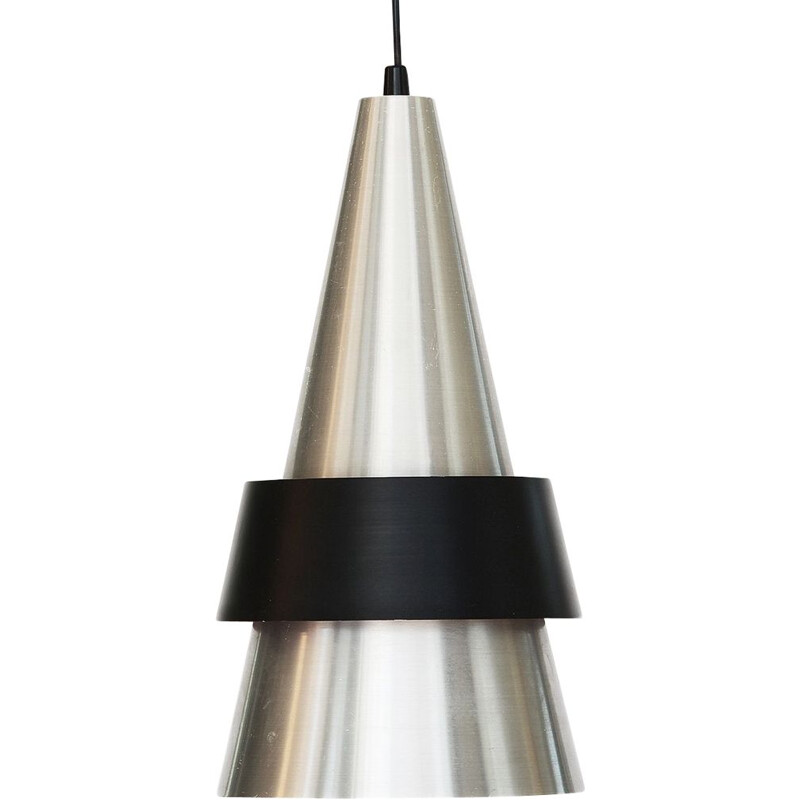 Vintage Pendant light corona by Jo Hammerborg for Fog & Morup Denmark 1960s