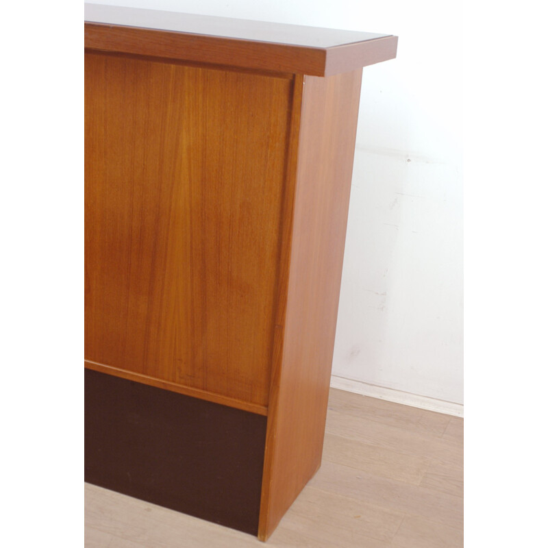 Heltborg Mobler Scandinavian bar storage in teak wood - 1960s