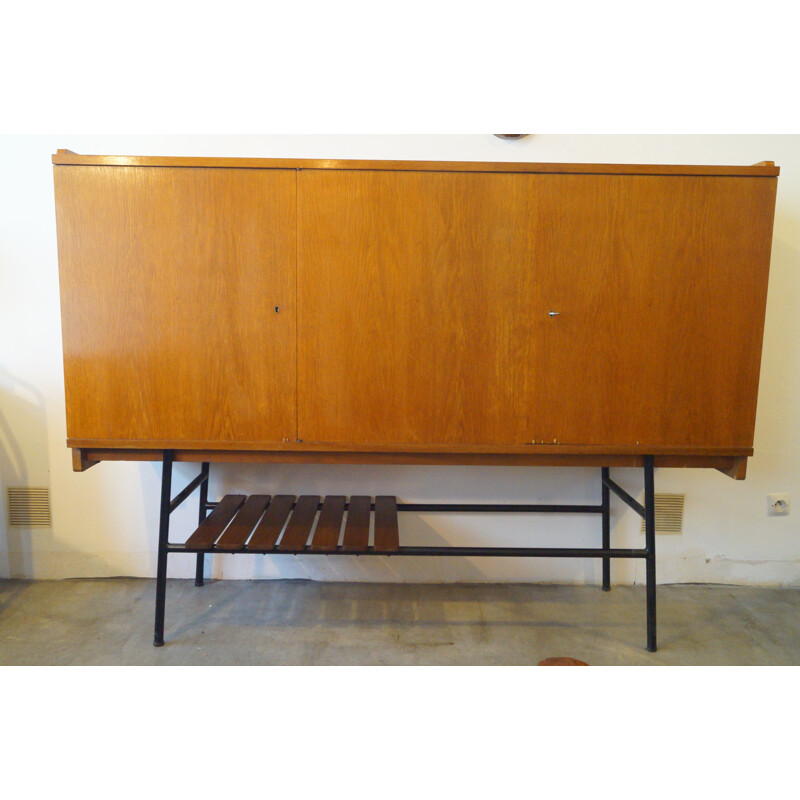 Vintage highboard by Jean René Caillette for the Charron 1950