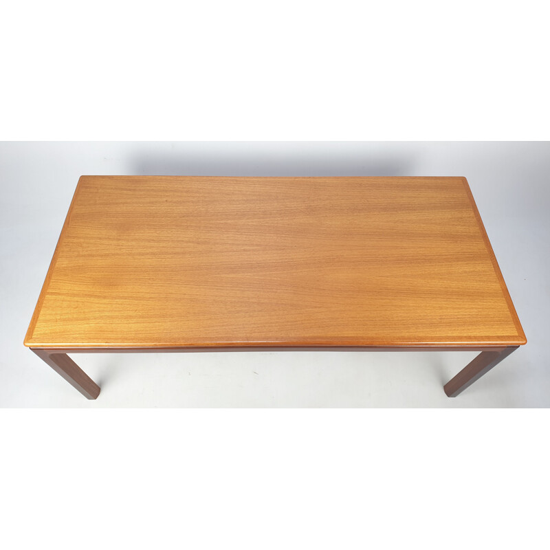 Mesa de café Vintage teak de Kai Kristiansen para Aksel Kjersgaard, 1970