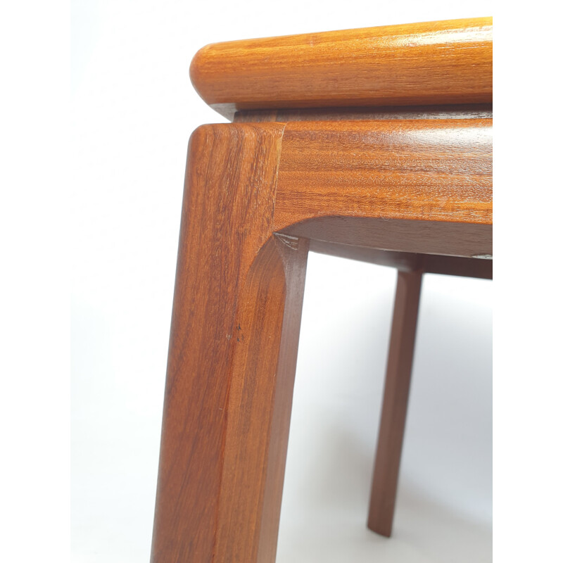 Mesa de café Vintage teak de Kai Kristiansen para Aksel Kjersgaard, 1970