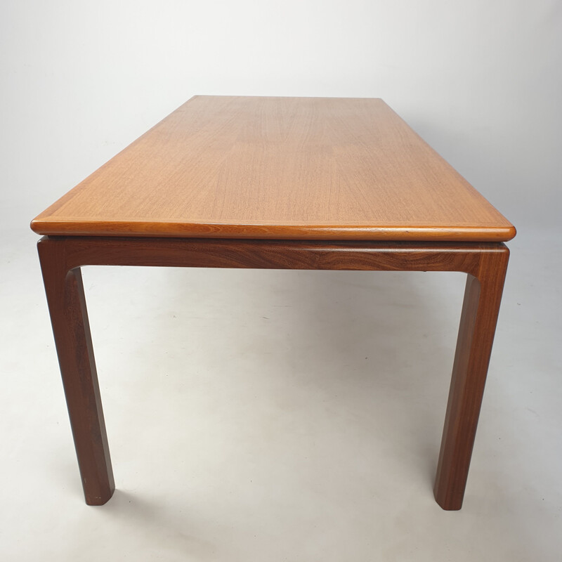 Vintage teakhouten salontafel van Kai Kristiansen voor Aksel Kjersgaard, 1970