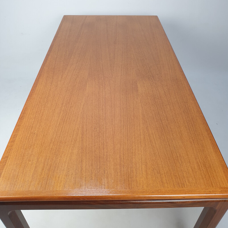 Vintage teakhouten salontafel van Kai Kristiansen voor Aksel Kjersgaard, 1970