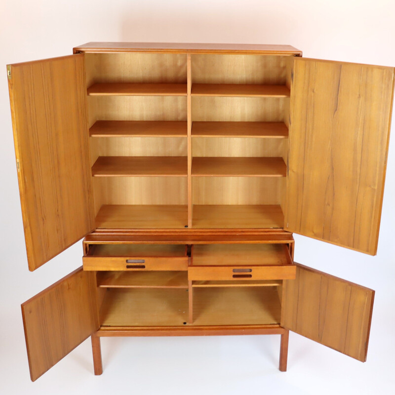 Vintage teak buffet Bertil Fridhagen for Bodafors, Sweden 1962s