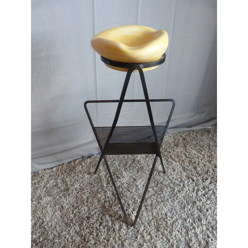 Magazine rack and ashtray vintage - 60