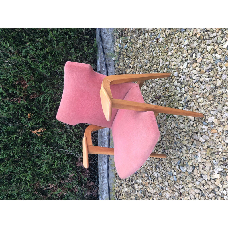 Vintage fauteuil van roger landault 1950