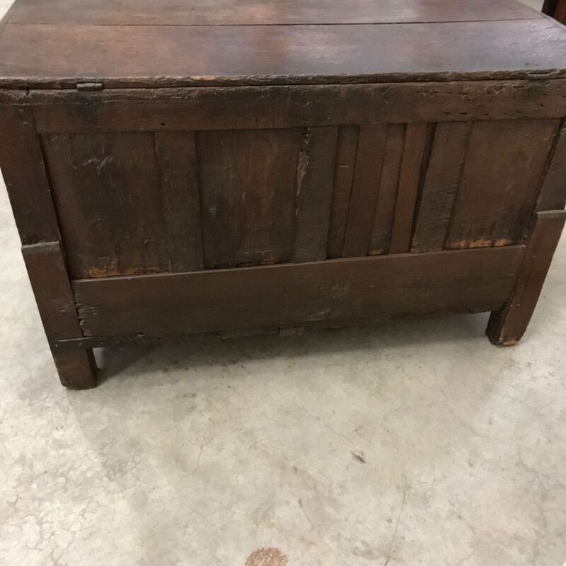 Vintage Renaissance oak chest