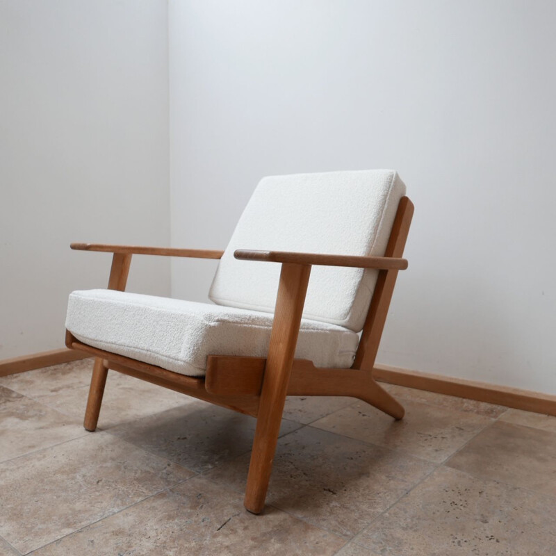 Vintage GE290 Lounge Armchair by Hans J Wegner 1960s