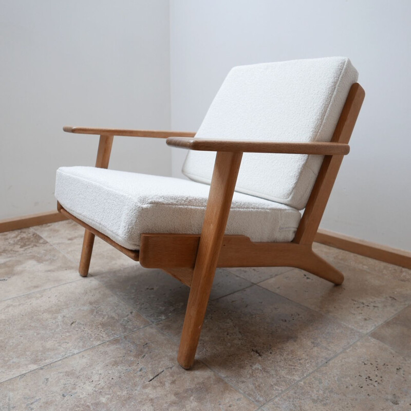 Vintage GE290 Lounge Armchair by Hans J Wegner 1960s