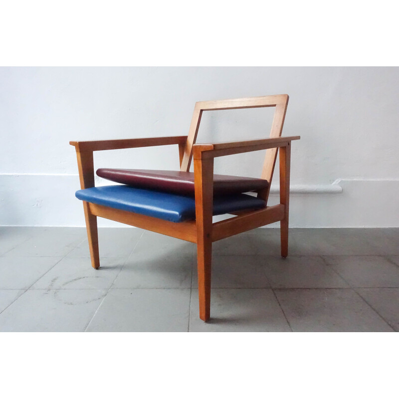 Vintage José Espinho Armchair Prefa for Móveis Olaio 1962s