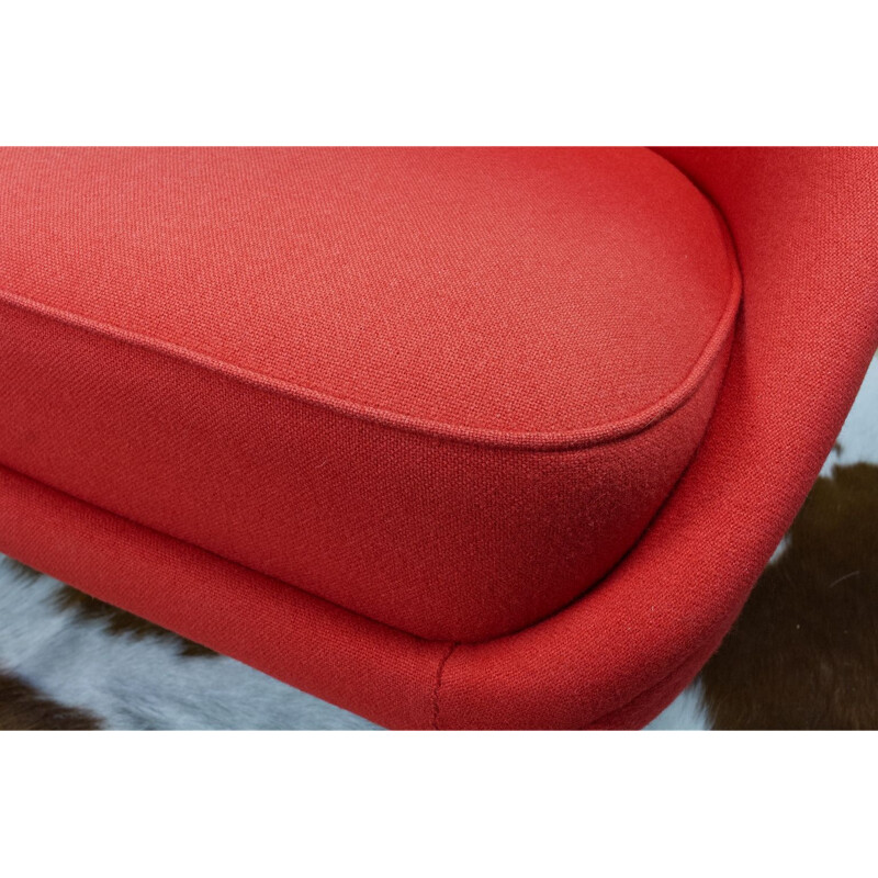 Vintage Theo Ruth 115 sofa by Artifort in red Netherlands