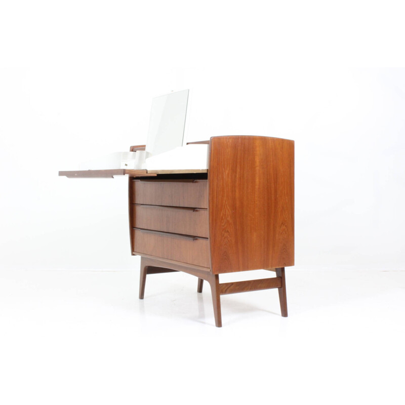 Mid-century dressing table in teak - 1960s