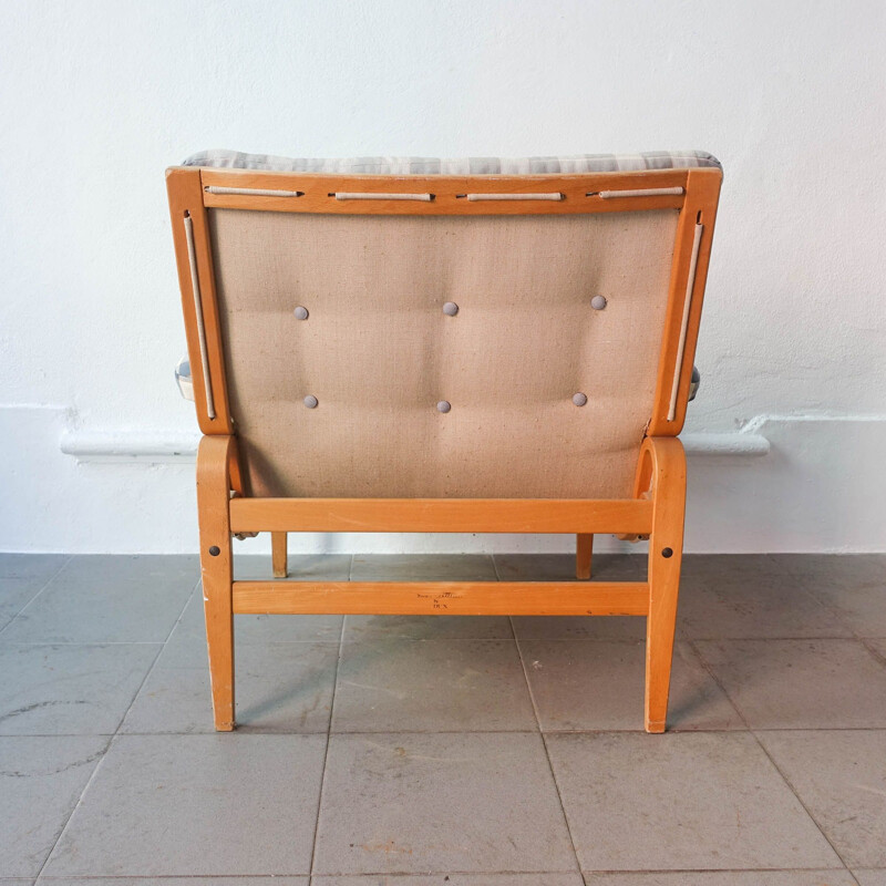 Paire de fauteuils vintage Ingrid par Bruno Mathsson pour Dux, Suède 1960