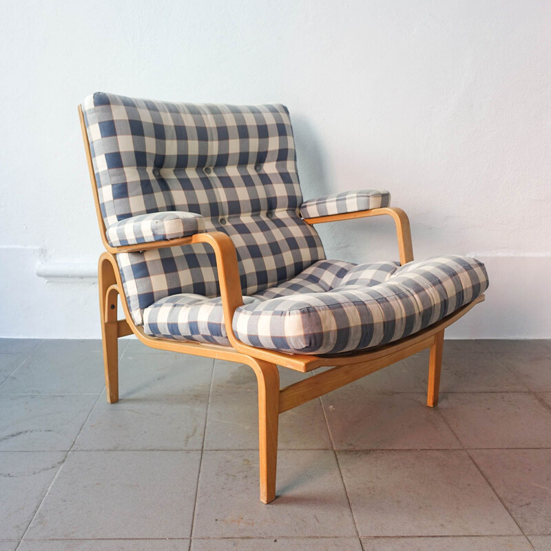Paire de fauteuils vintage Ingrid par Bruno Mathsson pour Dux, Suède 1960