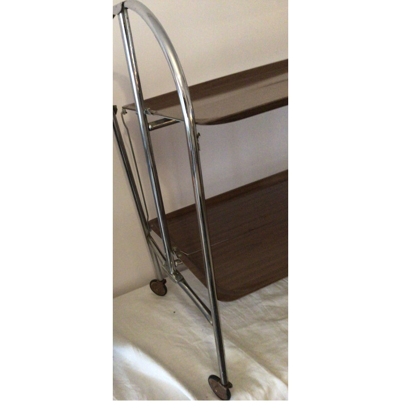 Vintage folding trolley with wheels 1960