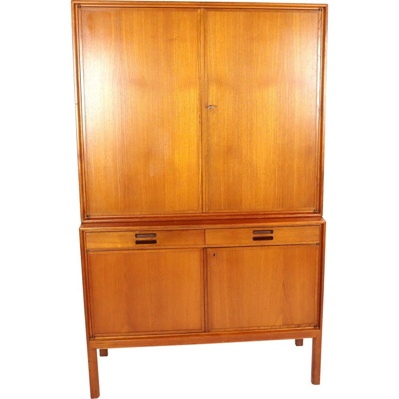 Buffet vintage teck Bertil Fridhagen pour Bodafors, Suède 1962