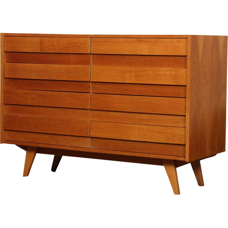 Vintage chest of drawers by Jiri Jiroutek Czech 1960s