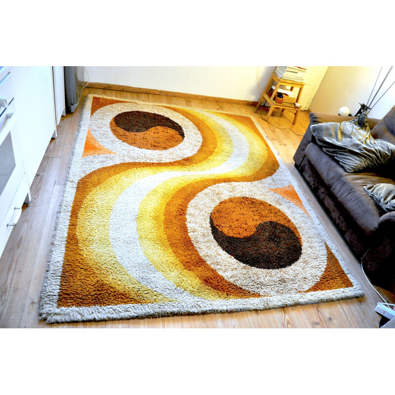 Vintage Desso carpet in wool Dutch 1970s