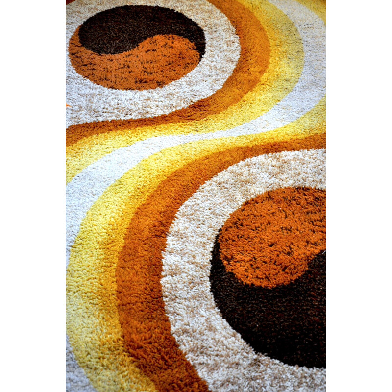 Desso Vintage-Teppich aus holländischer Wolle 1970