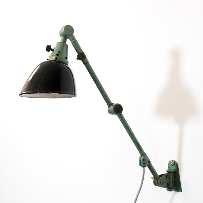 Lampe d'atelier vintage Midgard par Curt Fisher 1930
