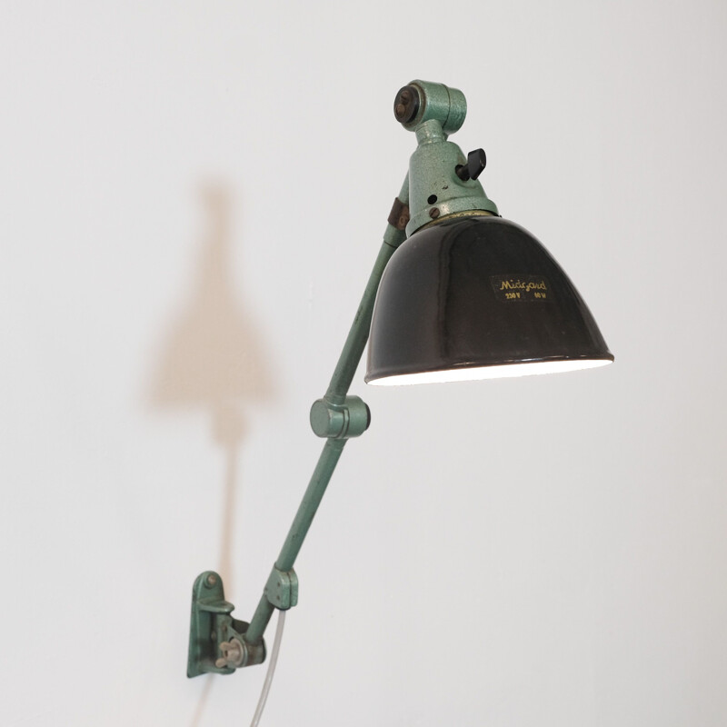 Vintage Midgard studio lamp by Curt Fisher 1930s