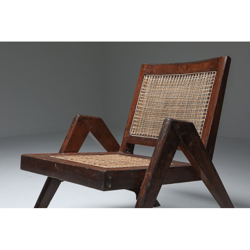 Pair of vintage Easy Chairs by Pierre Jeanneret 1955 