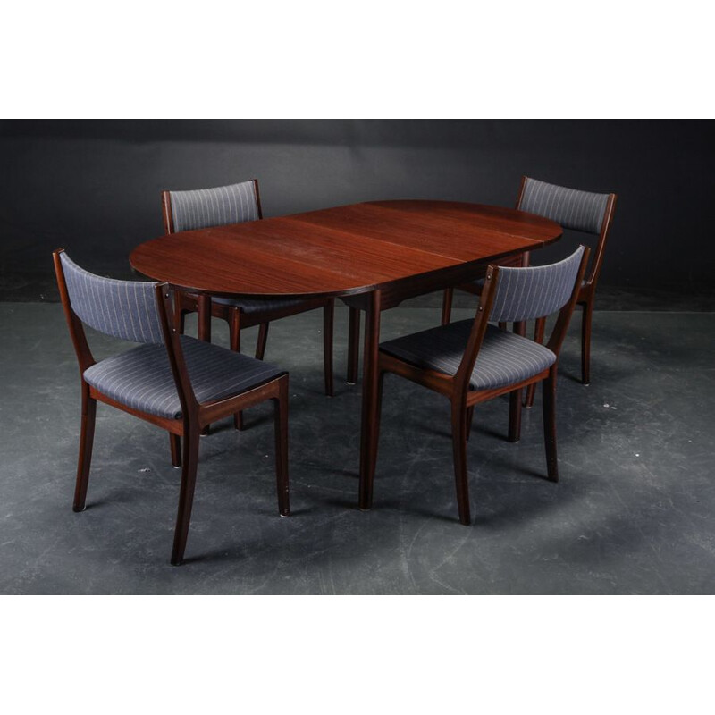 Vintage mahogany dining set, Denmark