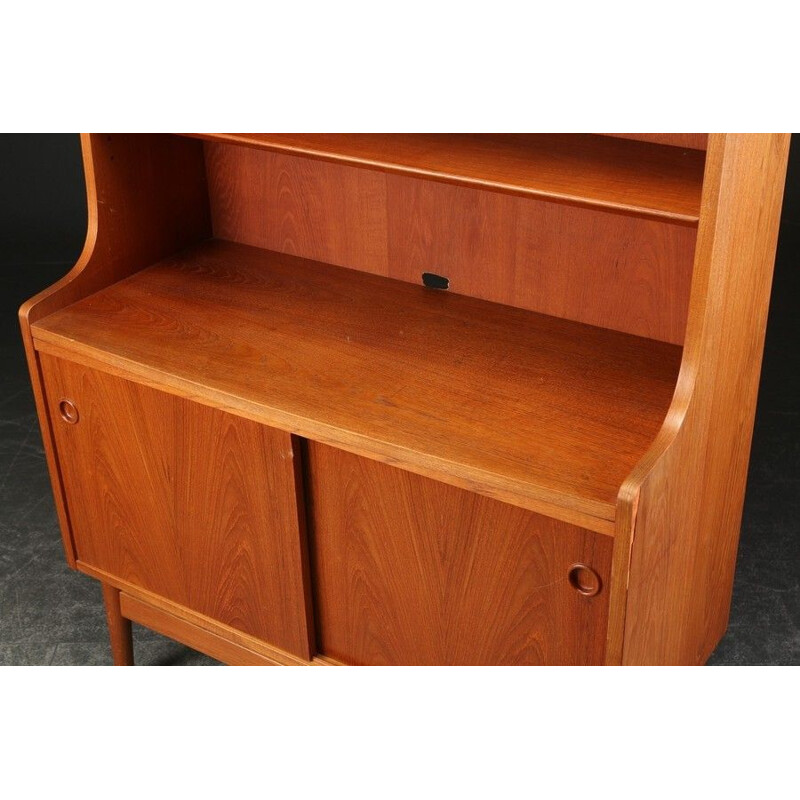 Vintage teak bookcase by Johannes Sorth for Nexo Mobelfabrik, 1960