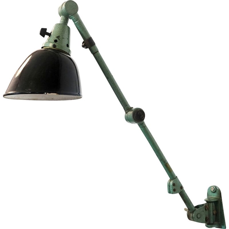 Lampe d'atelier vintage Midgard par Curt Fisher 1930