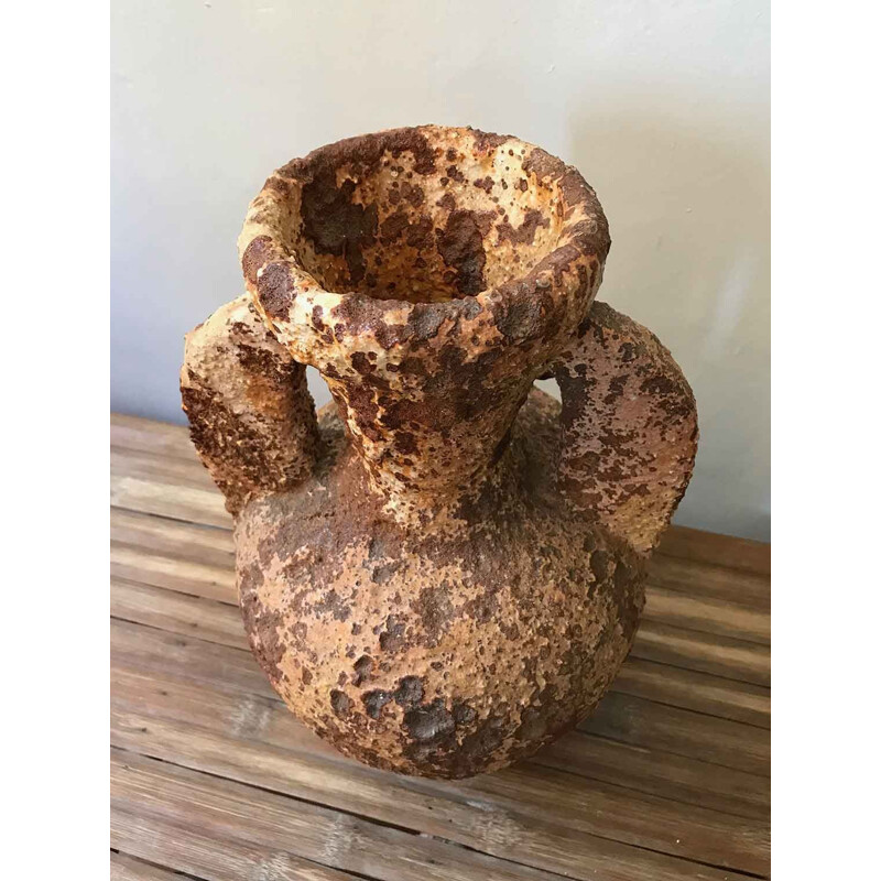 Vintage terracotta jug